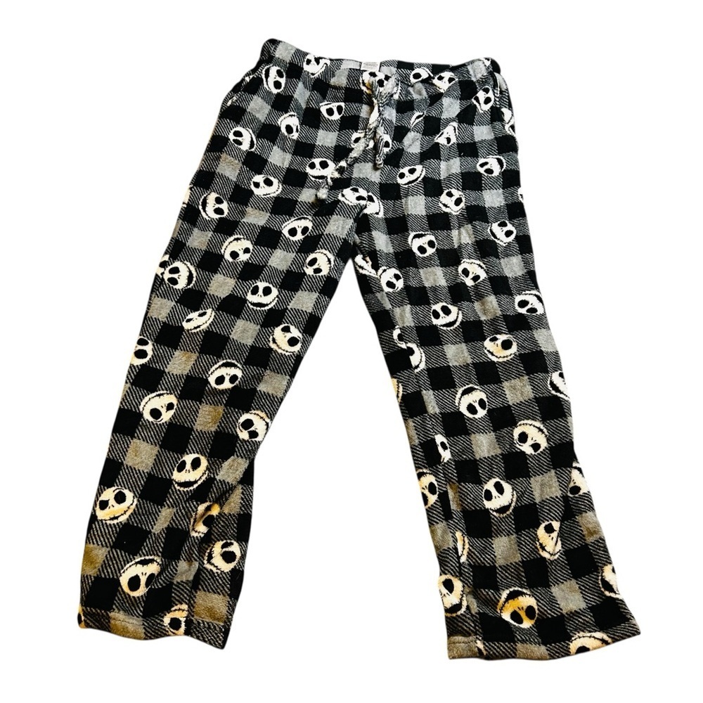 Disney Jack Skellington Plaid Fleece lounge pants